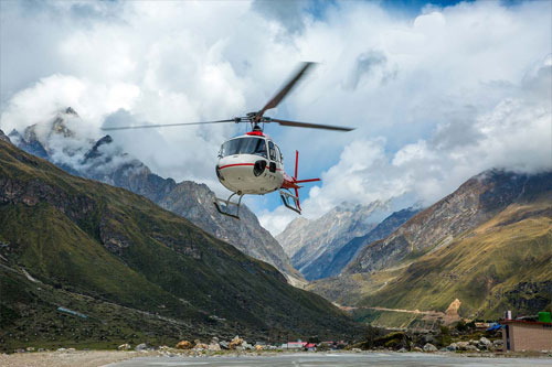badrinath helicopter tour