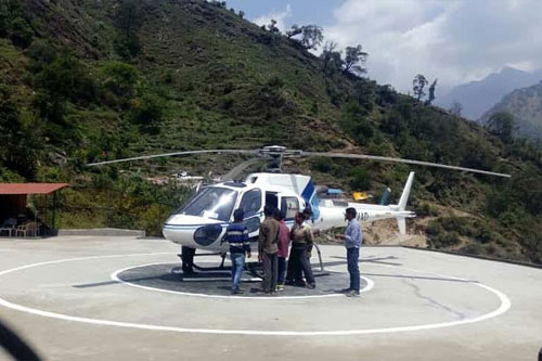 gangotri helicopter tour