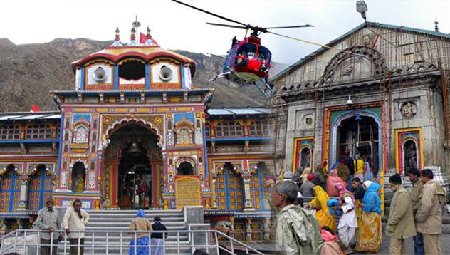 badrinath kedarnath by helicopter