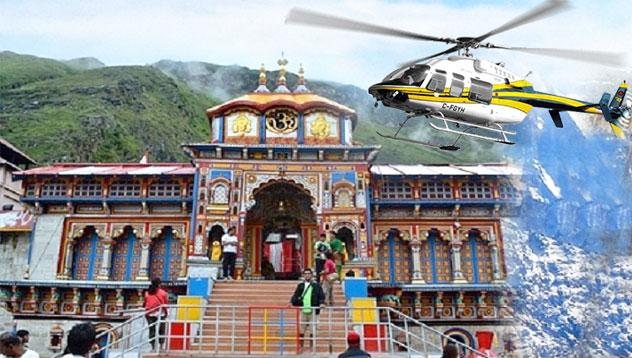 badrinath by helicopter