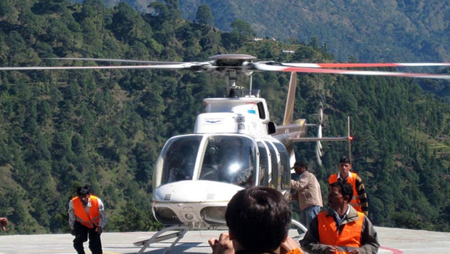 gangotri by helicopter