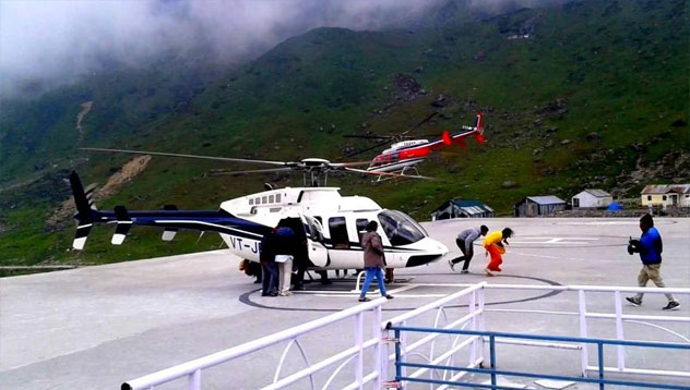 kedarnath yatra by helicopter