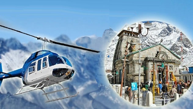 kedarnath trek by helicopter